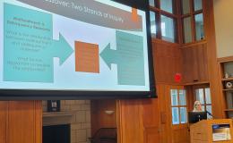 Denise Herz presents about how research can help disrupt dual system involvement.