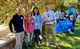 Attendees at the SSRI Fall Welcome Event.
