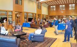 Panorama of the attendees.