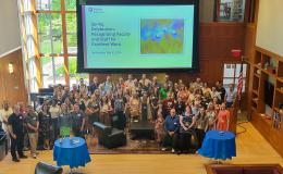Group photo of SSRI staff and faculty.