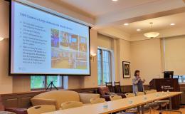 Deborah Ehrenthal, SSRI Director, talks about how many faculty are supported by SSRI's efforts.