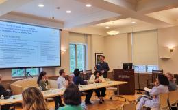 Orfeu Buxton, SSRI cofund, presents about his research.