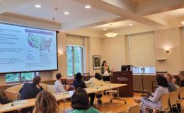 Danielle Rhubart, SSRI affiliate and lead of the SSRI workgroup on rural health, discusses the aims of the workgroup.