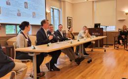 Christian Connell, Child Maltreatment Solutions Network director, speaks about collaboration with undergraduates.