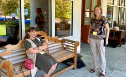 SSRI Director Deborah Ehrenthal and Project Manager Monica Oakes.