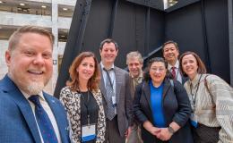 Group shot of Penn State COSSA Day attendees.