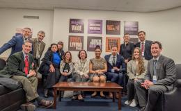 Group shot of Penn State COSSA Day attendees.