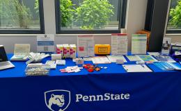 Penn State College of Medicine table.