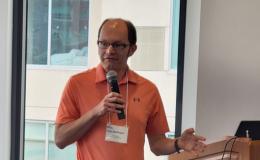 Dan Mallison, PhD, Associate Professor of Public Policy and Administration, Penn State Harrisburg, presents his talk.