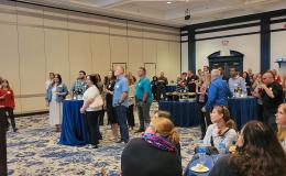 Attendees listening to Deborah Ehrenthal's presentation.