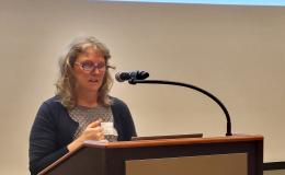 Barbara Rigg, SSRI Administrative Manager, announces SSRI staff changes and staff awards.