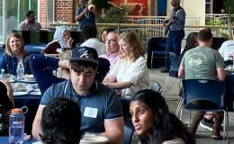 Photo of attendees at the Community Engaged Research Workgroup Launch.