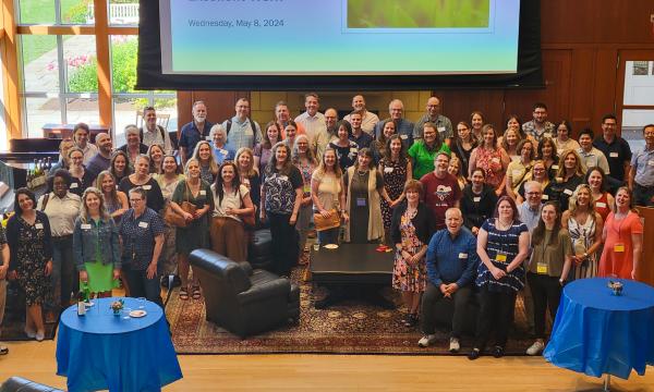 Group photo of SSRI staff and faculty.