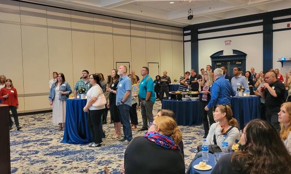 Attendees listening to Deborah Ehrenthal's presentation.